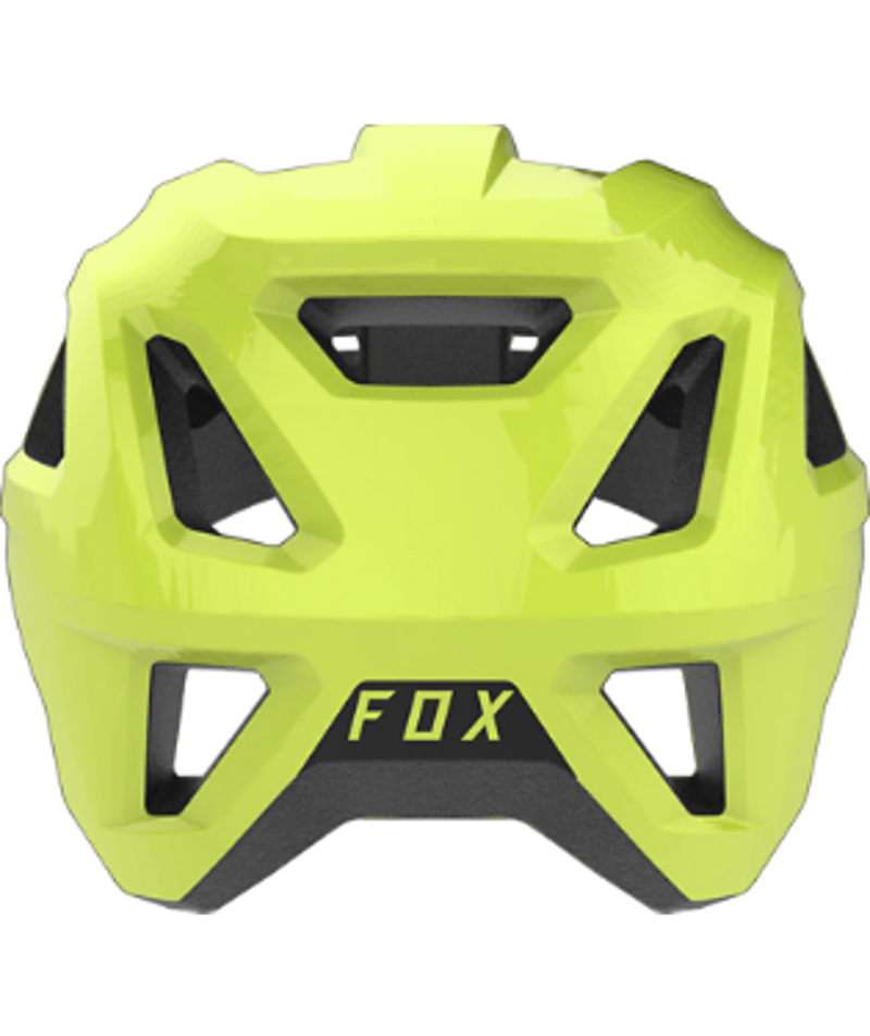 Fox Youth Mainframe Helmet in Fluorescent Yellow -3